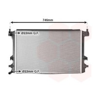 VAN Wezel KÜHler MotorkÜHlung Passend FüR Audi A1 Seat Arona Skoda Fabia Kamiq