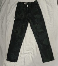 Pilcro and the Letterpress High-Rise Slim-Straight Camo Utility Pants