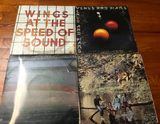 LOT of 4 Vintage PAUL McCARTNEY / WINGS LP'S Vinyl Albums Beatles