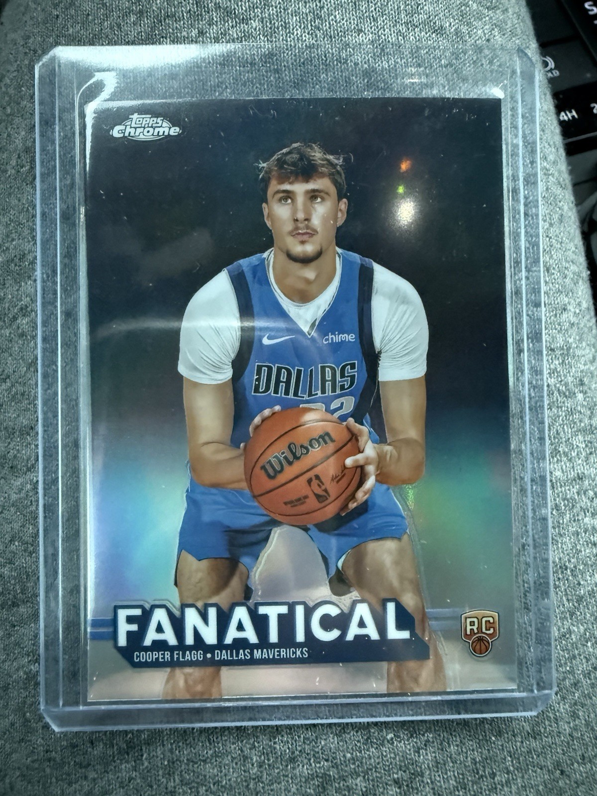 2025 Topps Chrome Cooper Flagg Fanatical Case Hit SSP Rookie