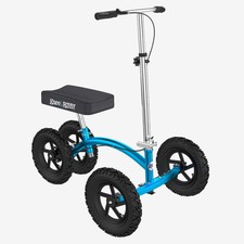KneeRover QUAD All Terrain Knee Scooter Metallic Blue - Open Box