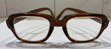 Vintage USS BCG's Military Issue Brown Glasses 50-20 Frames 4 1/2 - 5 3/4 Retro