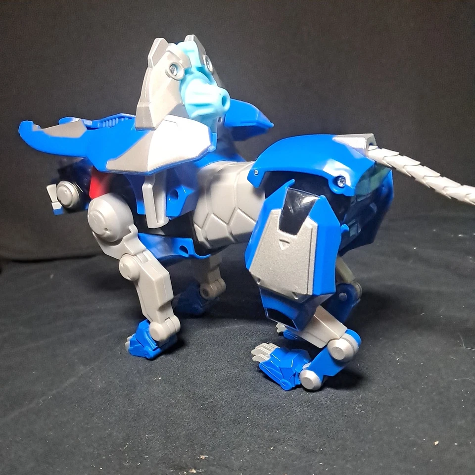 Figura de acción Playmates Voltron Legendary Defender 2017 Blue Lion Combiner 8" Foto 4 de 4