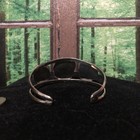 Native Jeweler COIN Silver (.900) & Genuine Polished BLACK ONYX Bracelet — photo 5