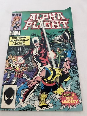 Alpha Flight #17 Marvel Comics 1984 - John Byrne - X-Men Wolverine - Reader Copy