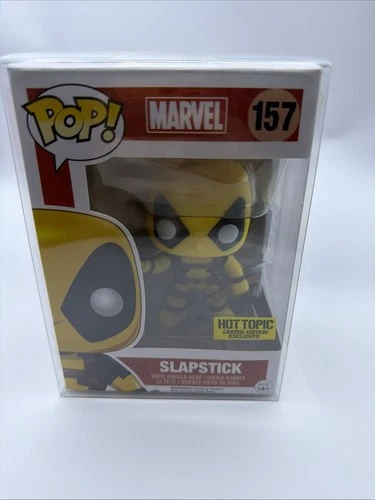Funko Pop! Vinyl: Marvel - Deadpool (Slapstick) (Yellow) - Hot Topic (Exclusive)