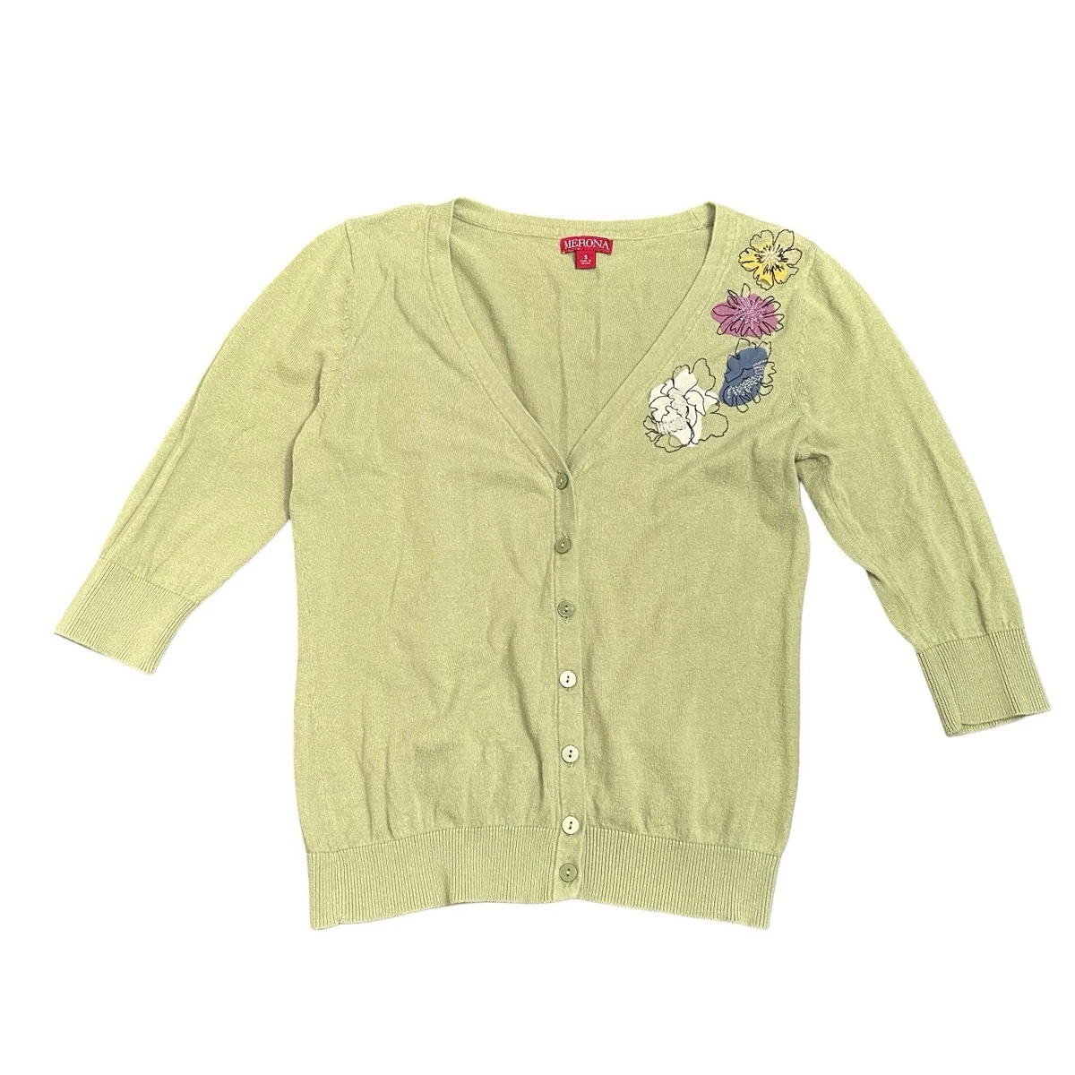 Pull Cardigan Merona Taille M Femme - Occasion Très Bon état - Coupe Régulière