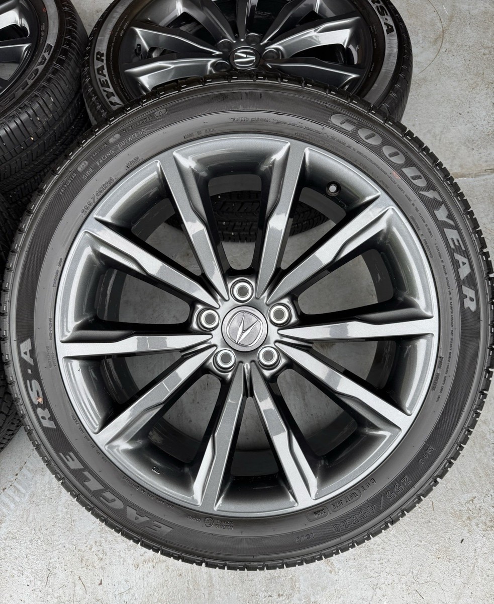 riimxxa 様 INABA/SALAS ATOMIC 2025.02.26 2025 Acura RDX 20” A SPEC Wheels Rims Tires OEM Gray 2024