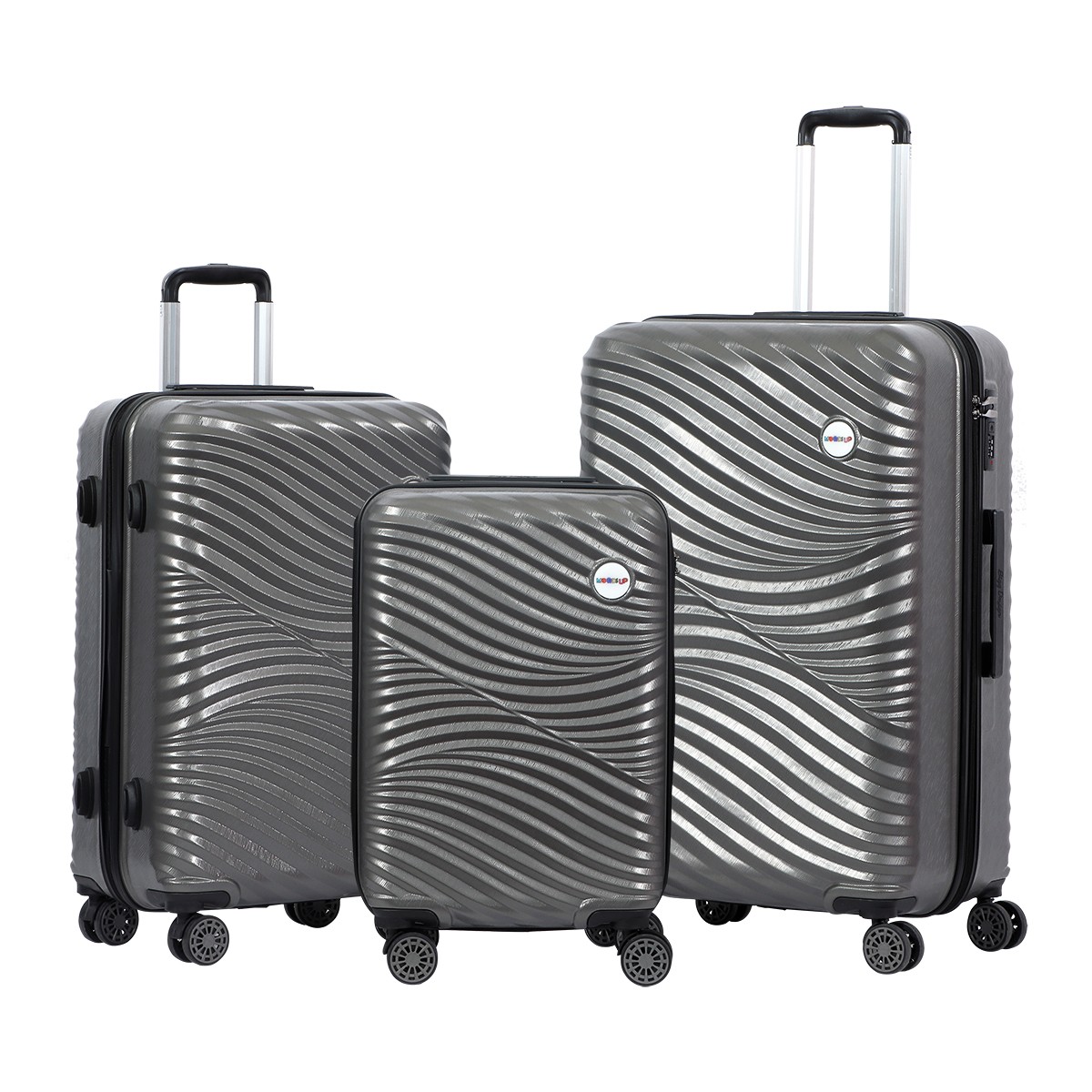 Sets, 100% Abs Hardshell Luggage With 360&deg; Spin