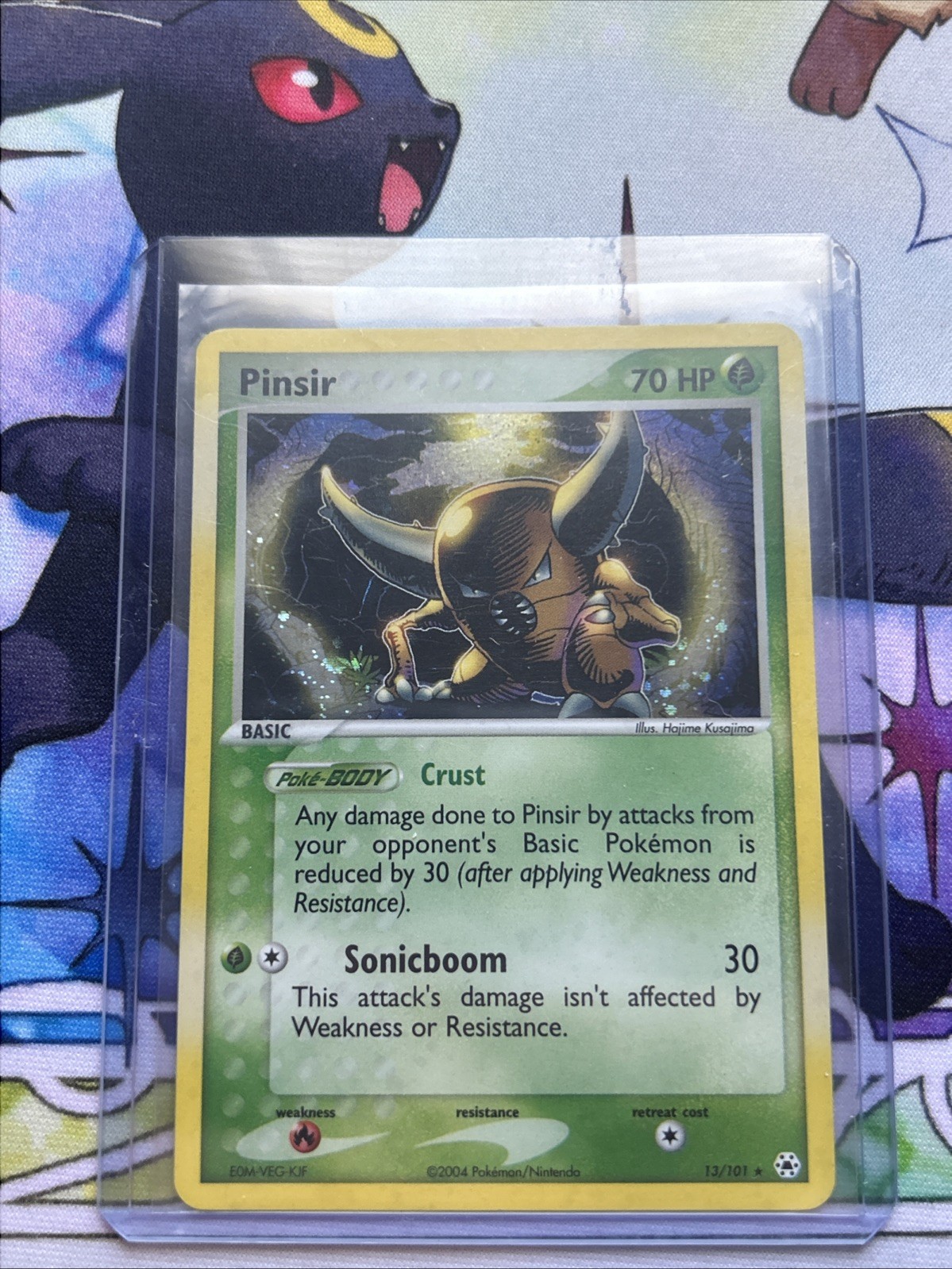Pokémon TCG Pinsir EX Hidden Legends Holo Card 13/101 Rare English NM
