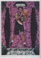 2017-18 Panini Prizm Fast Break Pink Prizm 4/50 Caleb Swanigan #145 0en