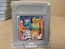 4 in 1 Tetris Tennis Alleyway Chinese Variant DMG-601 CHN Nintendo Gameboy China