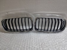 Genuine BMW F30 Front Radiator Kidney M Grille Black High Gloss