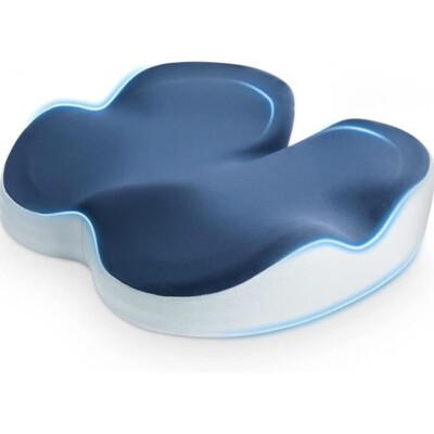 Steißbein Sitzkissen Memory Foam Stuhlkissen ergonomisch 80-130 kg