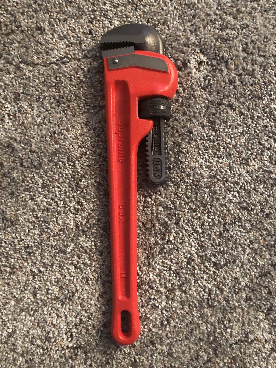 Supreme - supreme supreme®︎/Ridgid®︎pipe wrench Supreme Ridgid Pipe Wrench Red 14” FW20 Brand New OS | eBay