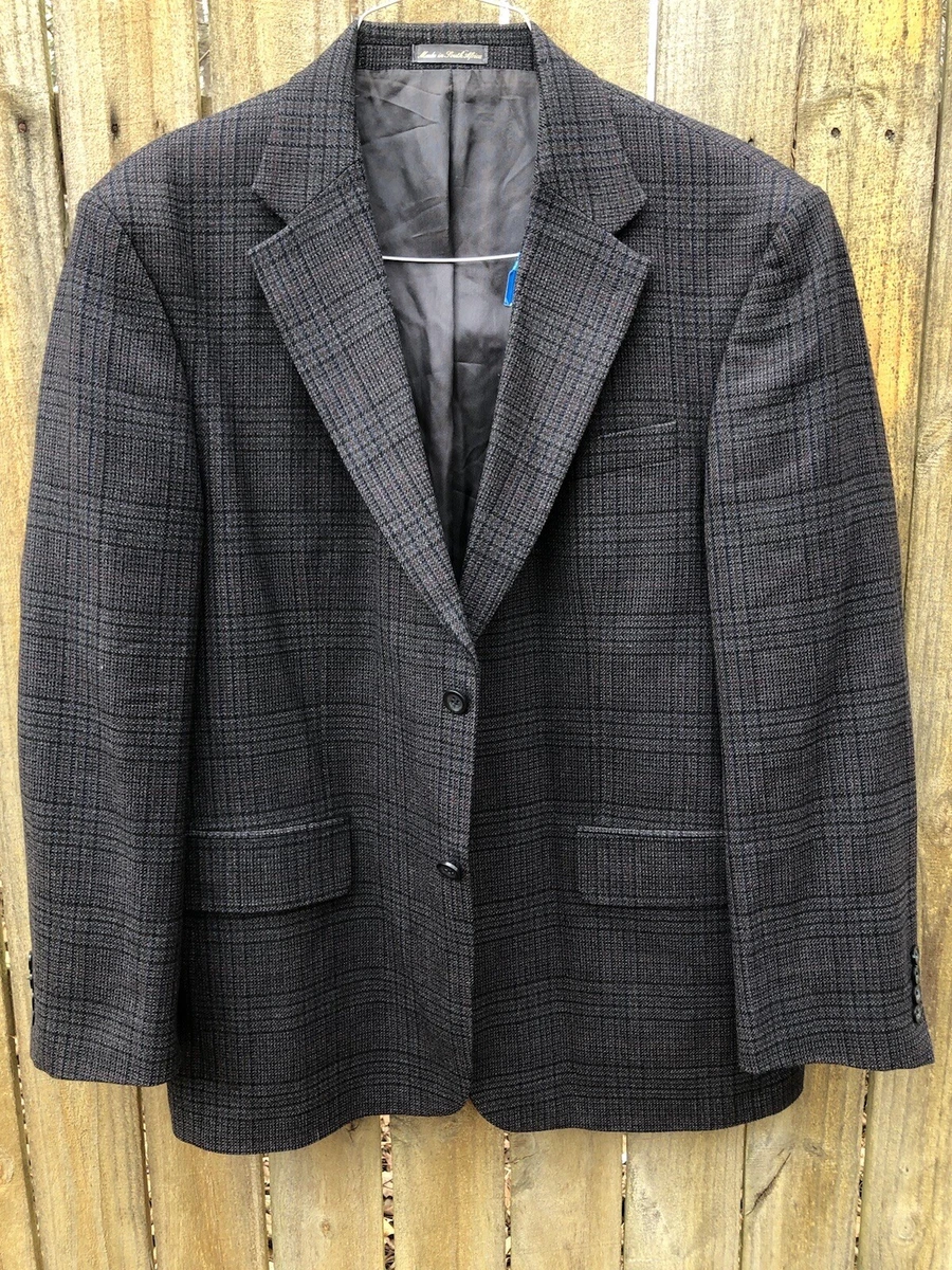 Oscar De La Renta Mens Blazer Sport Coat 2 Button Size 46 reg eBay