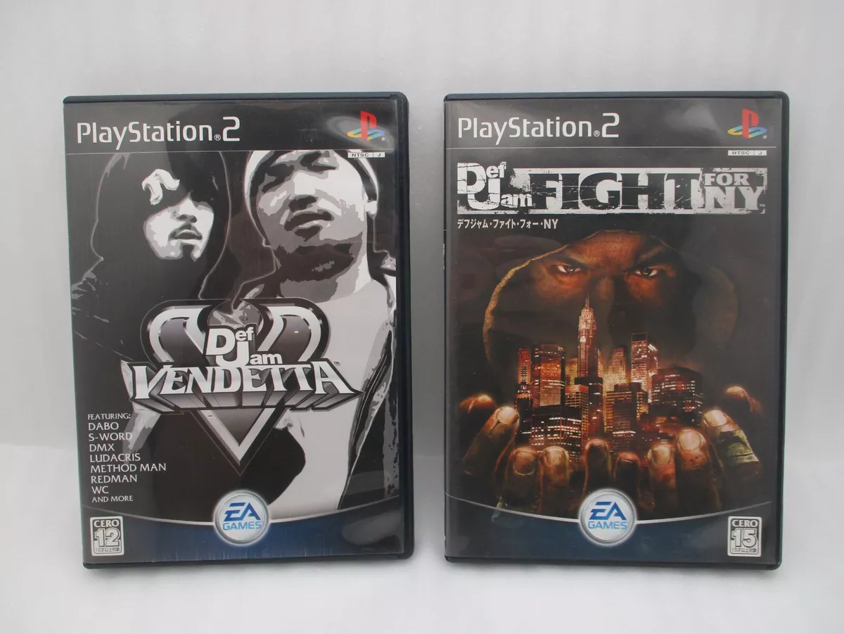 PS2 Sony Playstation 2 Def Jam: Vendetta Japanese