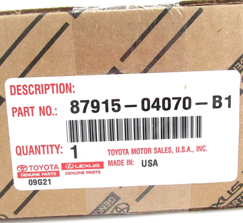 Genuine OEM Toyota 87915-04070-B1 Passenger RH Side Mirror Cover 2016-20 Tacoma