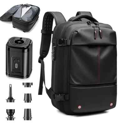 anti theft travel backpack tsa Medium Oxford Anti-Theft Barrel Duffel Bag Backpack with USB Charging   ERucks