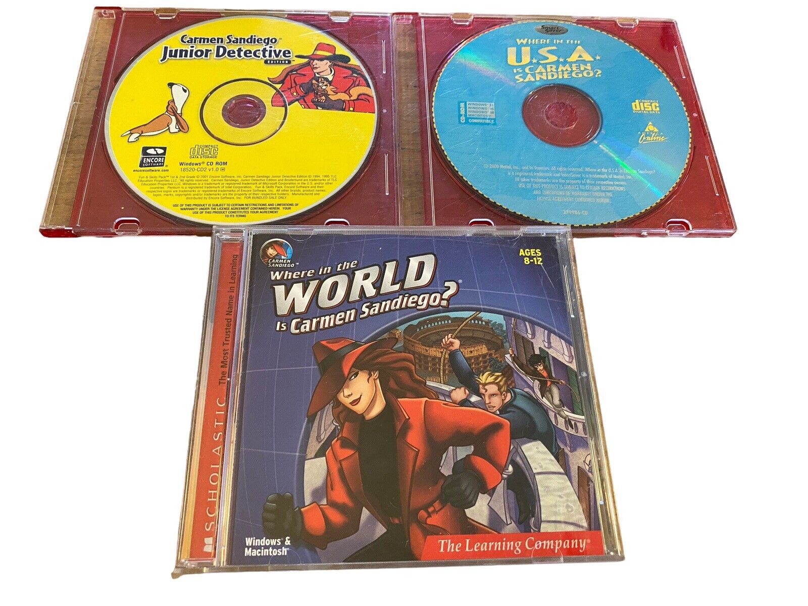 Where in the World is Carmen Sandiego? - PC - Educational Game Disc