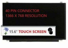 Dell Inspiron 3593 Touch Screen Digitizer 15.6" HD LCD LED Screen WXGA New