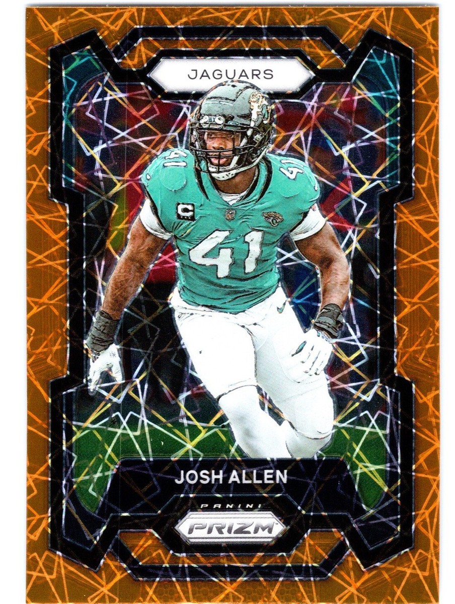 2023 Prizm Football Josh Allen Orange Lazer Prizm #137 | eBay