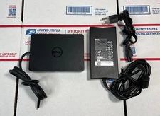 Dell WD15 K17A USB-C Docking Station Dock +130W power - SAME DAY SHIP - WARRANTY