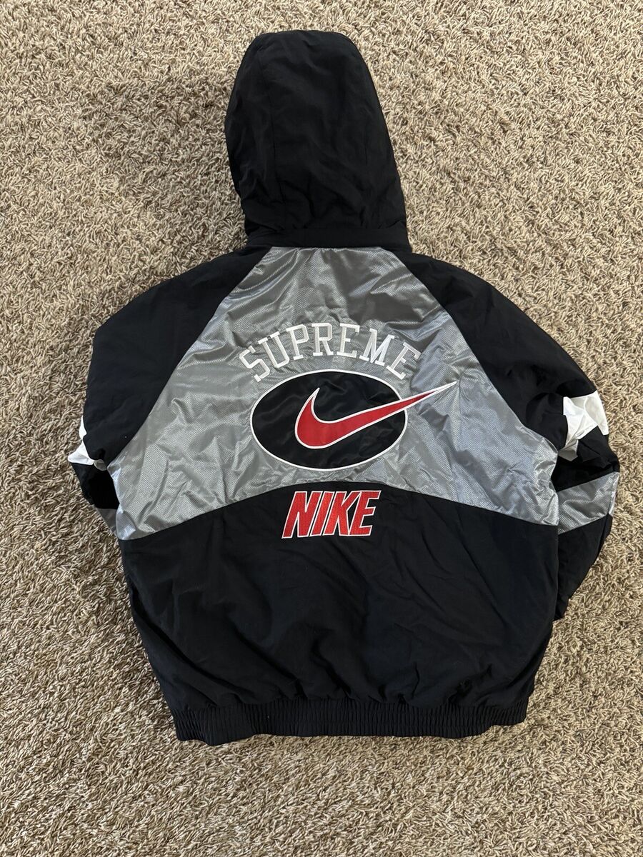Supreme Nike Hooded Sport Jacket Silver Men's Small SS19 | eBay Supreme Nike Hooded Sport Jacket Silver Men's Small SS19 | eBay