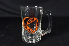 Vintage Union Wire Rope Logo Pint Drinking Glass Beer Mug Made In USA