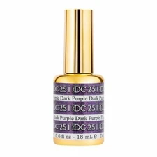DND DC  Led/UV Cure Soak Off Gel Polish .5oz - Mermaid #251 Dark Purple