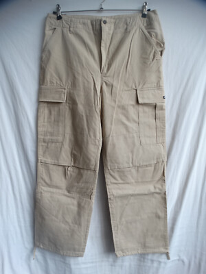 Osiris Shoes Cargo Hose NEU Skateboard Vintage beige W34 NOS