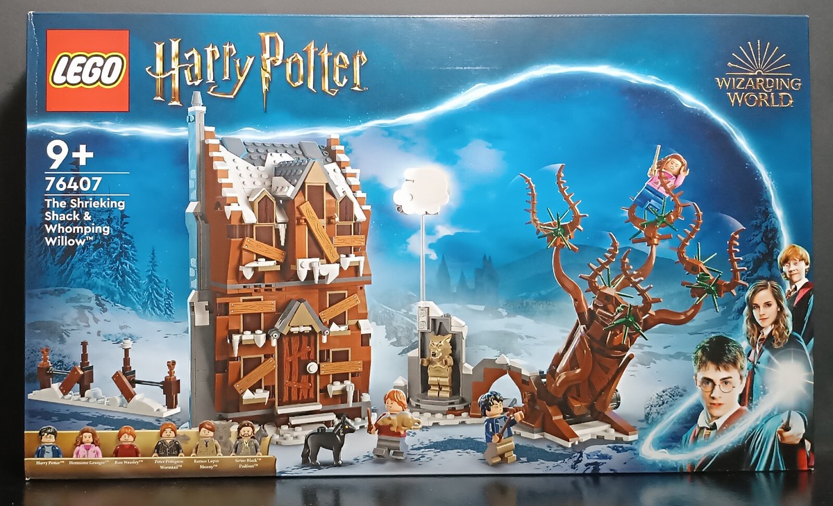 LEGO 2022 HARRY POTTER THE SHRIEKING SHACK WHOMPING WILLOW #76407 SET  SEALED
