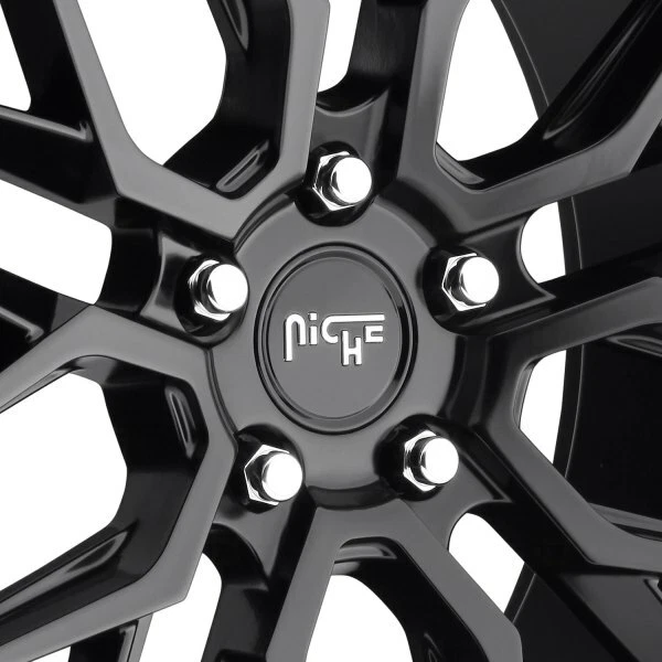 Llantas 19 LLANTAS GAMMA NICHO NEGRO MATE M190198565 PARA HONDA ACUERDO CIVIC Foto 4 de 4