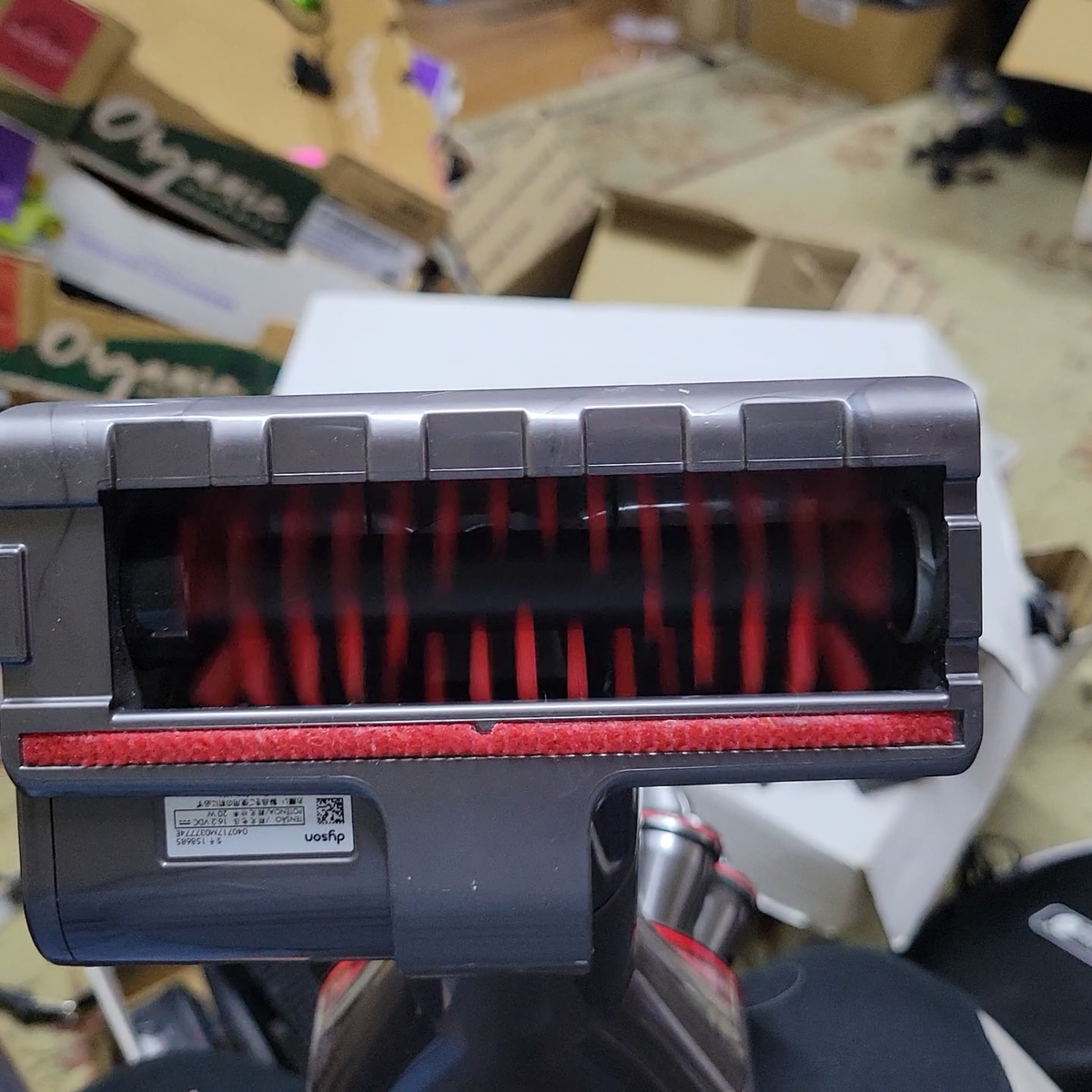 OEM DYSON MINI MOTORIZED TOOL BRUSH HEAD # 158685 FOR VACUUM V7 V8