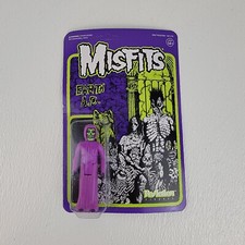 Misfits Fiend Super7 ReAction Earth A.D. 3.75" Action Figure Unpunched Card New