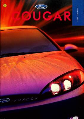 270053) Ford Cougar - UK - Prospekt 01/1999