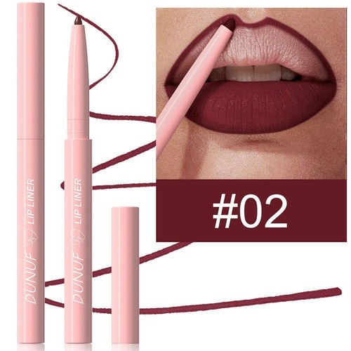 Waterproof Matte Lipstick & Lip Liner Crayon Long-Lasting Lip Liner Pencil B8C8 - Picture 22 of 30