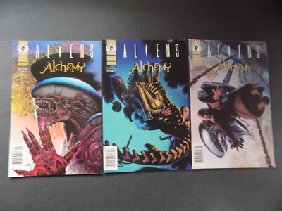 Dark Horse ALIENS: ALCHEMY Nos. 1 2 3 (1997) Complete Set
