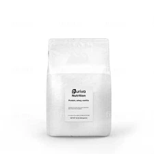 Protein powder, Whey Protein Isolate, Vanilla, 1 pound, Puriva Nutrition