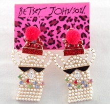 Betsey Johnson Gold Pearl Fashion Jewelry for Sale Shop New
