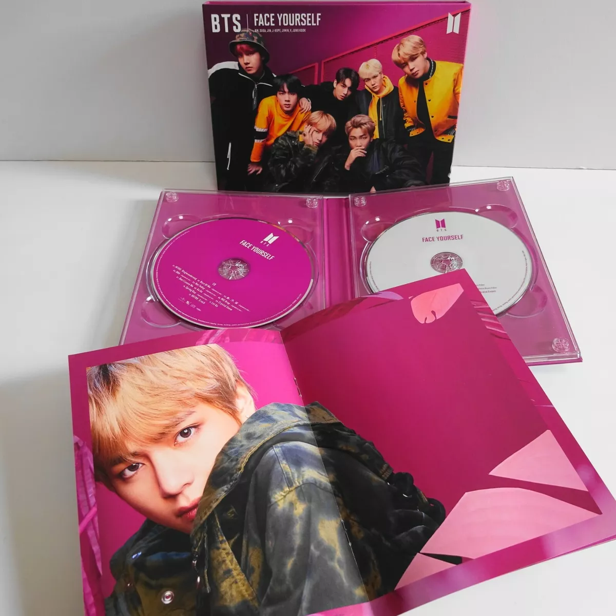 BTS FACE YOURSELF JAPAN CD+DVD (First Limited Edition B)