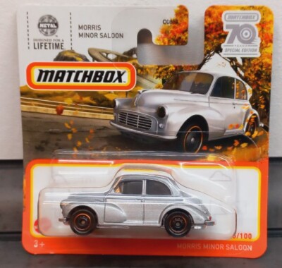 Matchbox - Morris Minor Saloon - OVP - 2023 - #5/100 - Special Card -Linkslenker