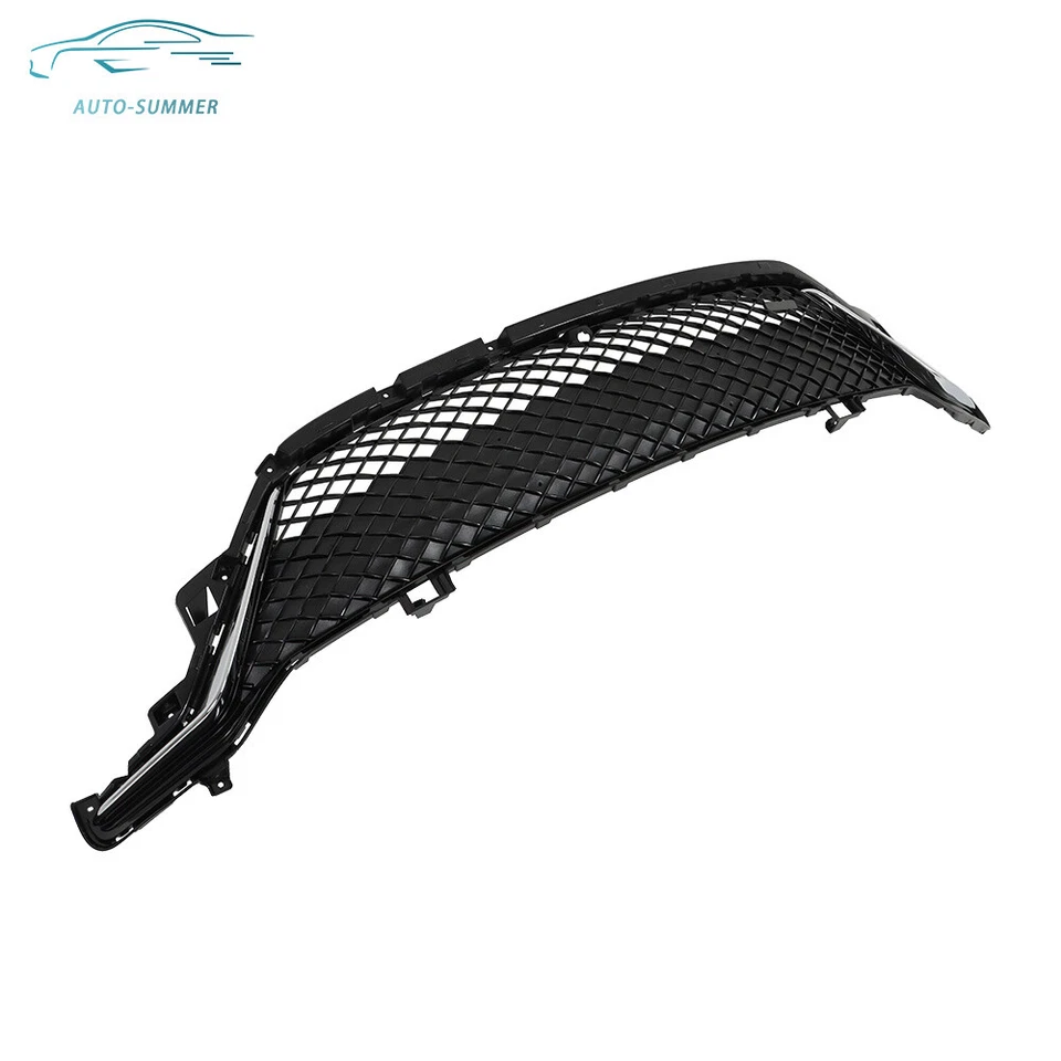 For 2024 Buick Envista Front Bumper Upper Grille Grill Mesh Plastic Black Chrome Foto 2 de 4