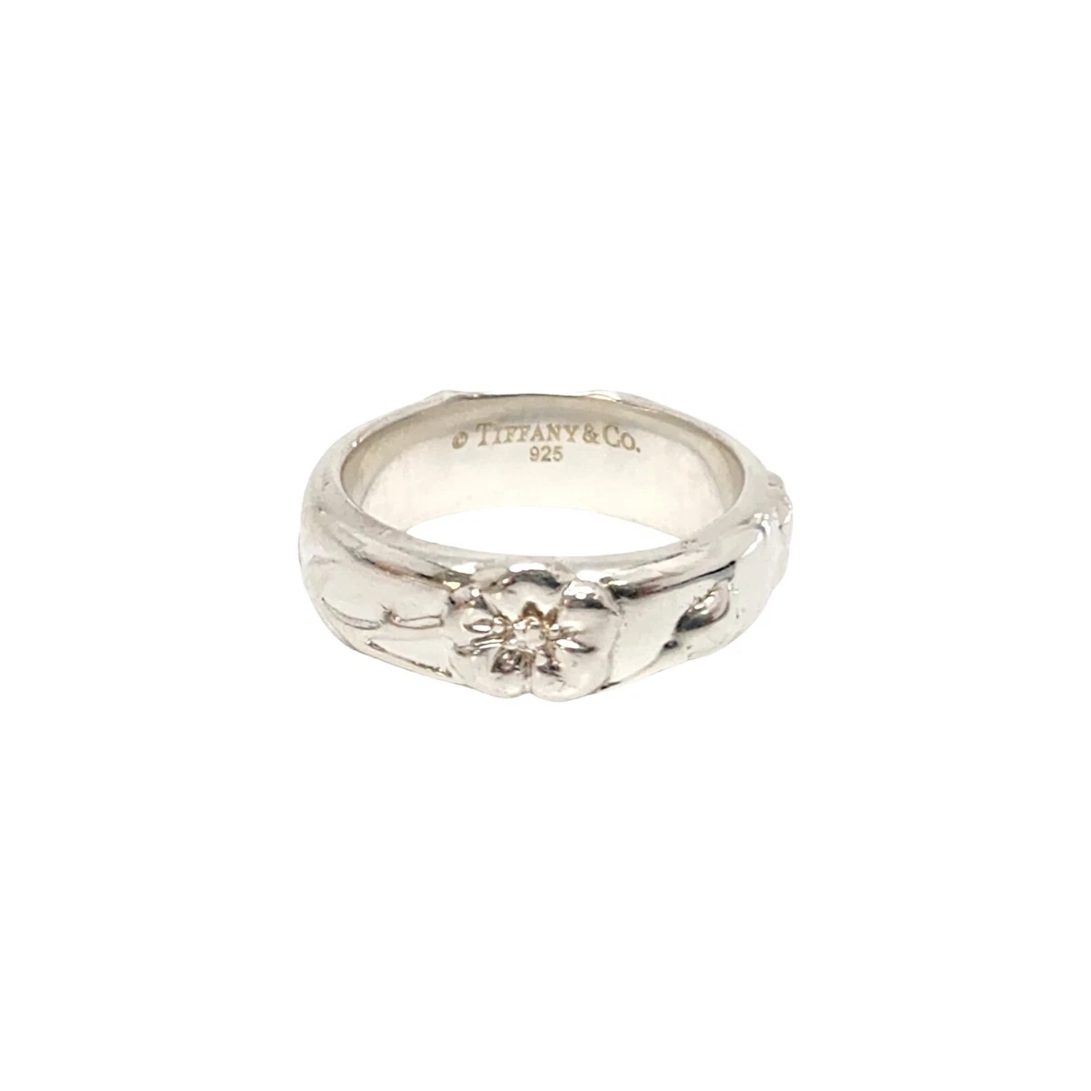 Tiffany nature rose ring deals