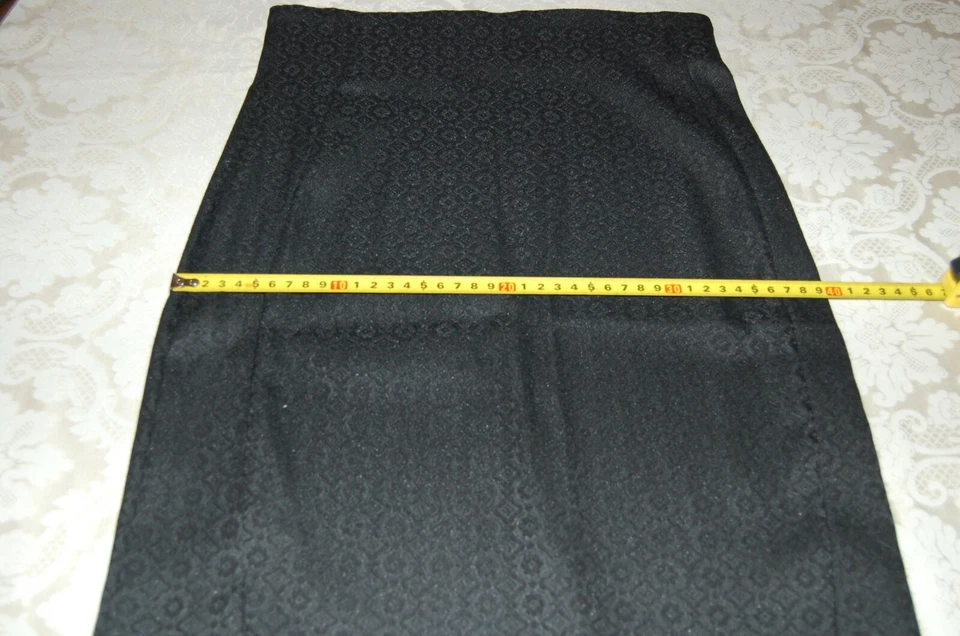 H2O Luxury - Gonna da donna, Nera, 74 polyestere 23 poliammide 3 elastene, tg 42 Foto 3 de 4