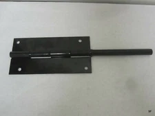 Black Screw On Gate Hinge 4" x 8" with 6" Extension