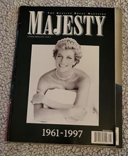 3 Vintage Majesty Magazines Vol 15 #1 and 12 plus  Diana Commemorative Issue