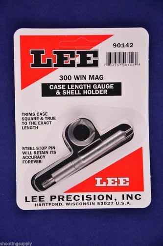 Lee Precision 458 Win Mag Case Length Gauge & Holder - Trimming Tool For Reloading, Made In USA - View #10