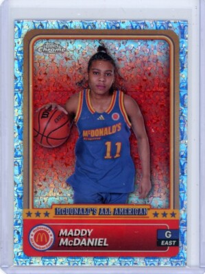 2024 Topps Chrome McDonalds All-American McFlurry Refractor Maddy McDaniel #57!