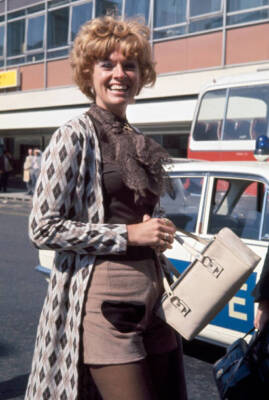 #ad Tonia Bern Campbell singer and wife of Donald Campbell at Hea 1971 Old Photo AU $9.00
